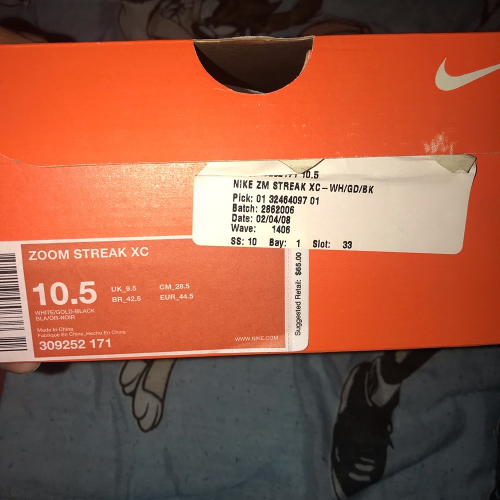 New track shoes